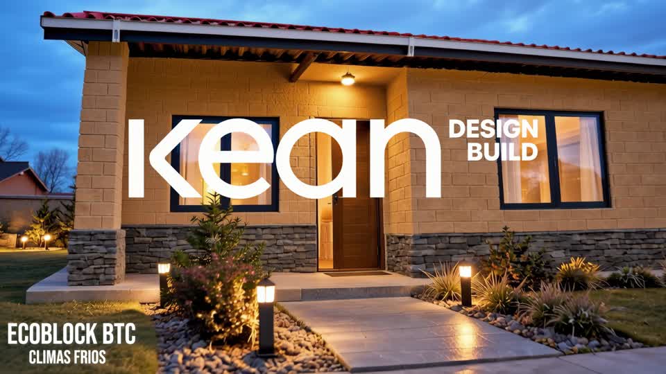 Vivienda Kean y EcoBlock BTC en clima frío